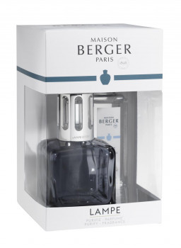 Preview: Lampe Berger Geschenkset Glacon / Ice Cube grau